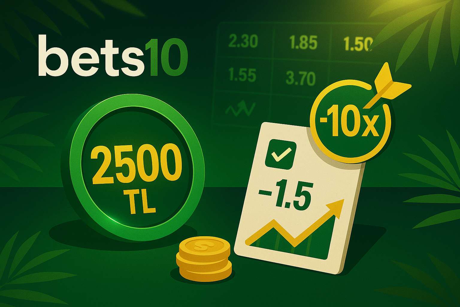 2500 TL Kazan Bets10 Oran Kampanyası