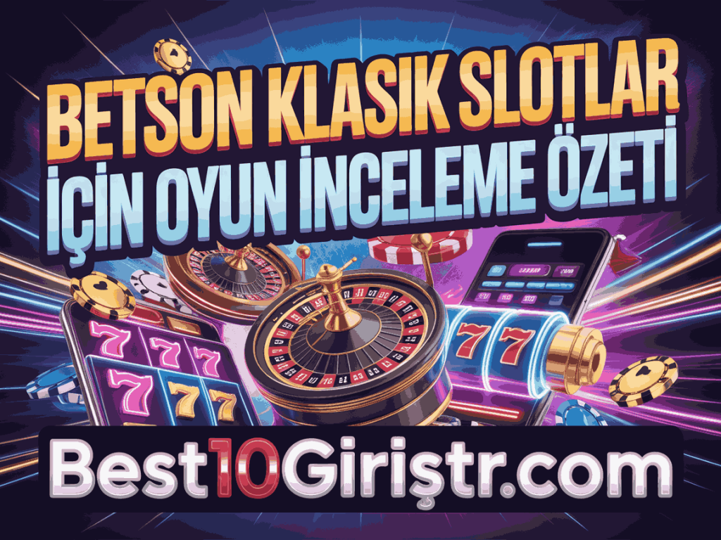 betson klasik slotlar icin oyun inceleme ozeti