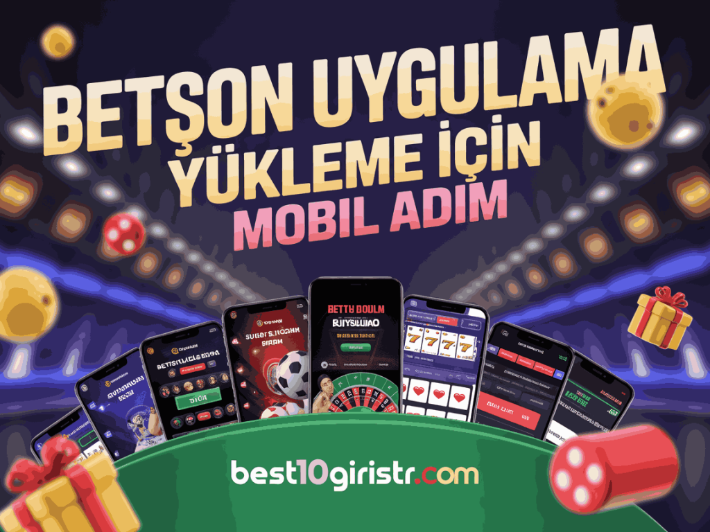 betson uygulama yukleme icin mobil adim